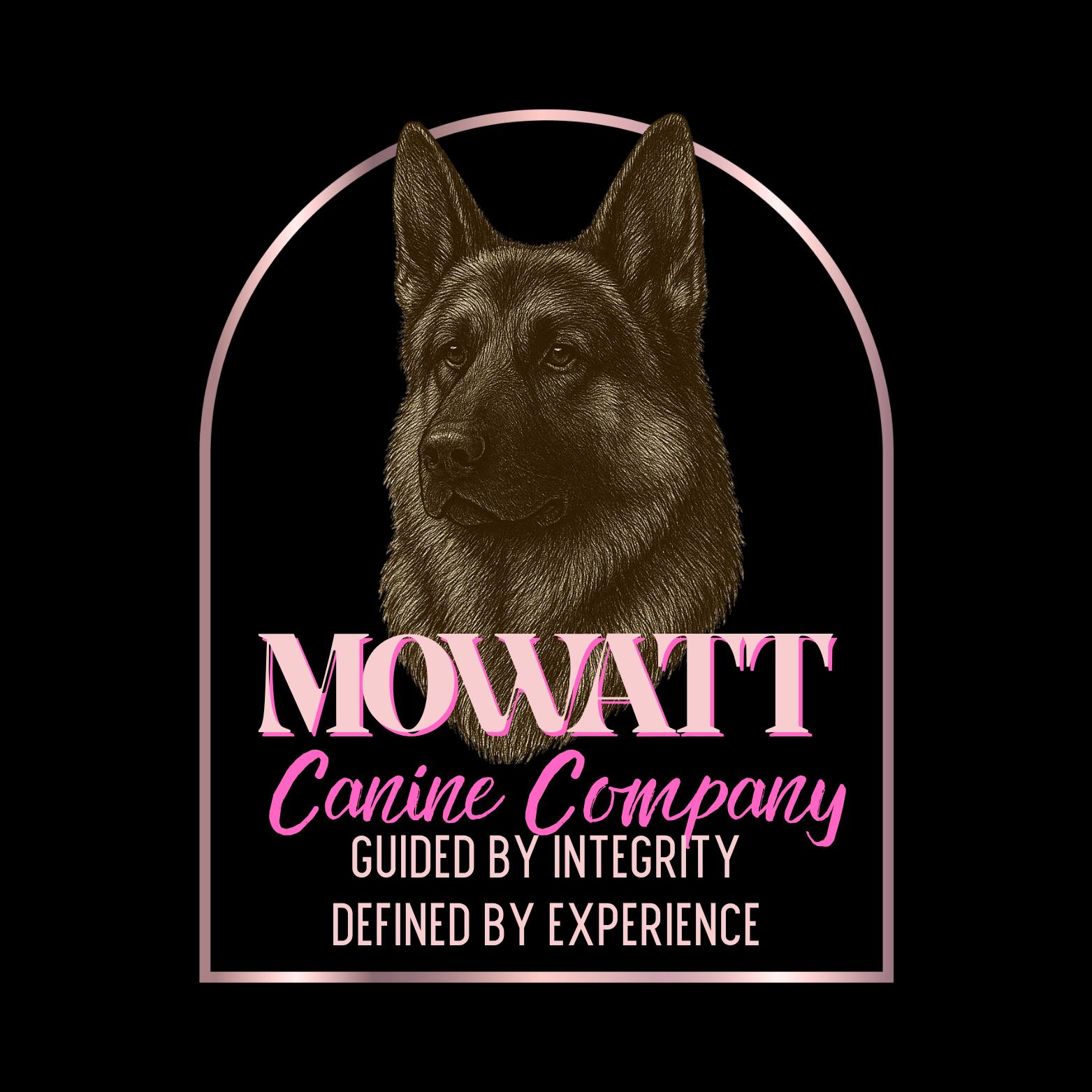 Mowatt Canine Company logo.